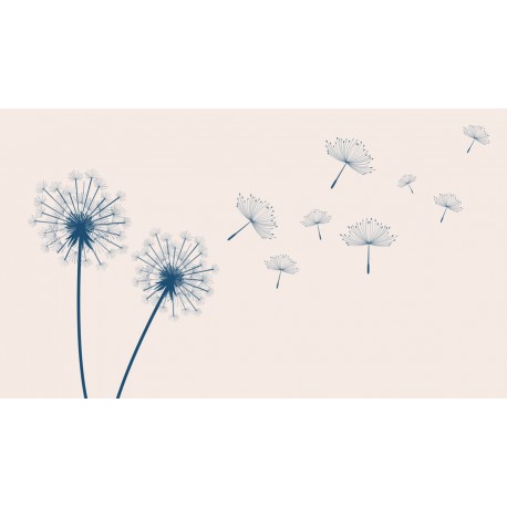 autocollant muraux pissenlit pas cher