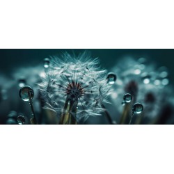 stickers muraux pissenlit design