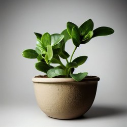 stickers muraux plantes pot