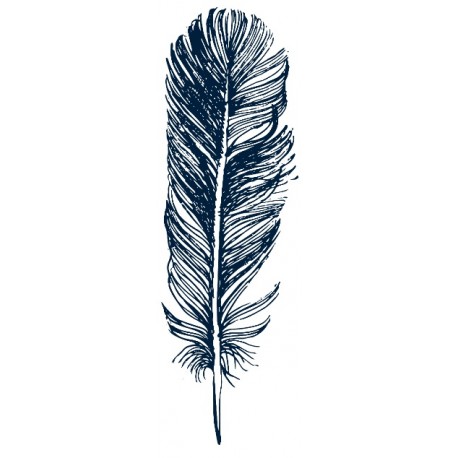 autocollants mural plume pas cher