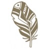sticker mural plume pas cher