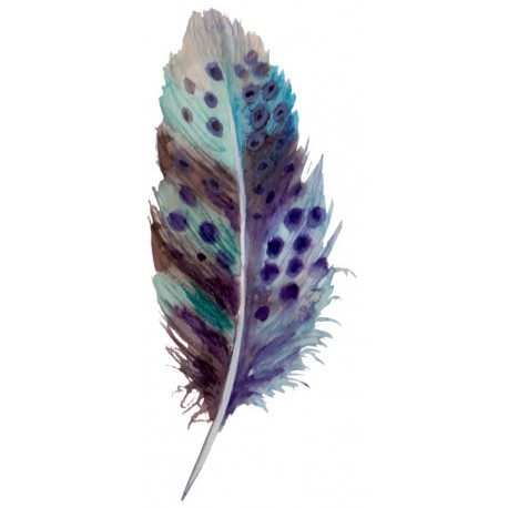 sticker mural plume pas cher chambre