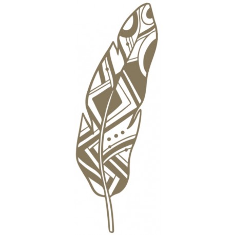 stickers mural plume chambre