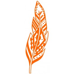 stickers mural plume deco