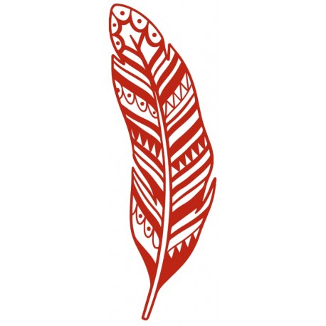 stickers mural plume decoration