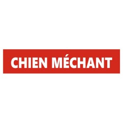 Autocollant attention je monte la garde