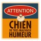 Attention chien de garde