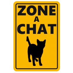 Autocollant traversés de chats
