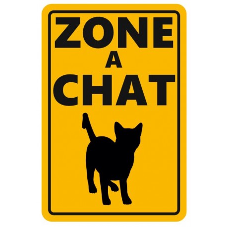 Autocollant traversés de chats