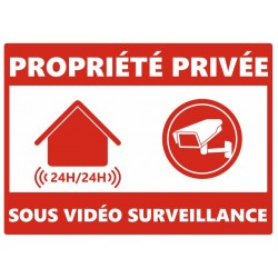 Signalétique alarme 24h / 24