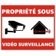 Panneau Propriété sous vidéosurveillance 24h/24