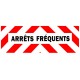 Autocollant arrets fréquents original