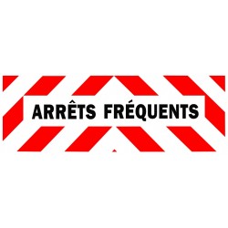 Autocollant arrets fréquents original