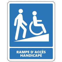 Signalétique personnel formé à la langue des signes