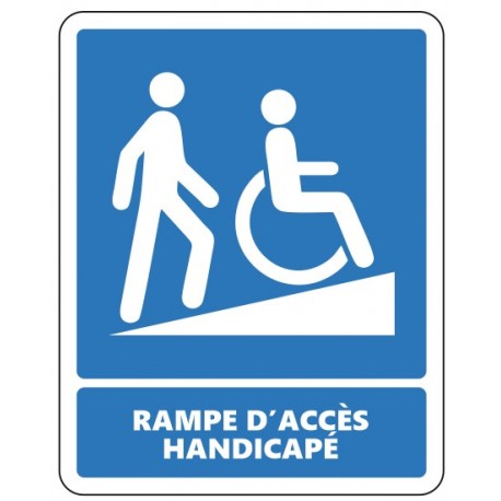 Signalétique personnel formé à la langue des signes