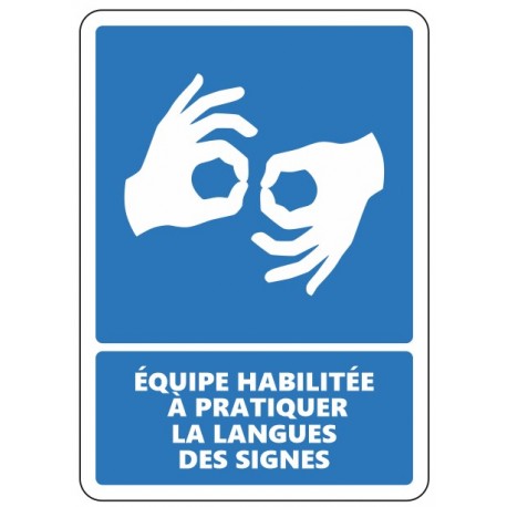 Autocollant site accessible modibilite reduite