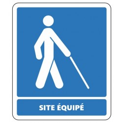 Autocollant equipe habilite aux langues des signes