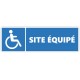 Autocollant site equipe aveugle
