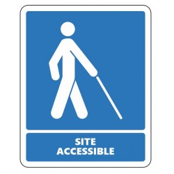 Autocollant PMR malvoyant