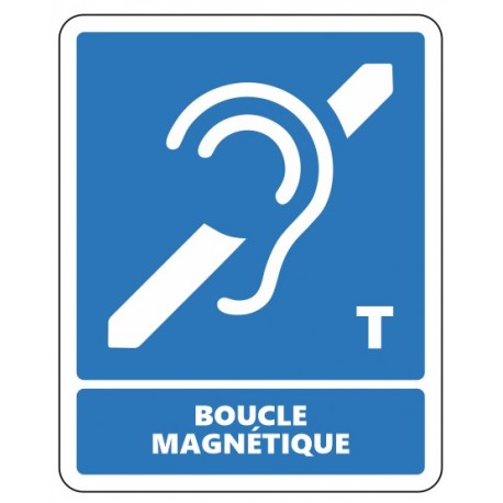 Panneau boucle magnétique