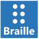 Panneau braille