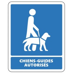 Autocollant signalétique site equipe malvoyants