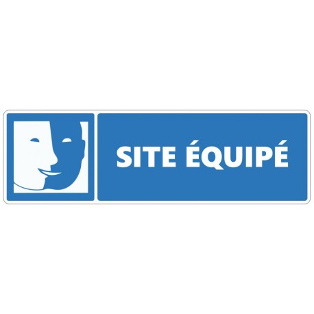 Autocollant picto chien guide autorisé