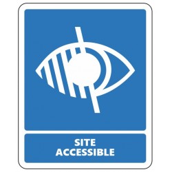 Autocollant language des signes