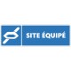 Panneau site équipé pour lecture labiale