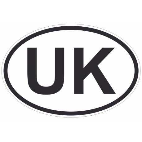 Autocollant UK (united kingdom)
