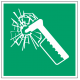 Panneau marteau secours E025
