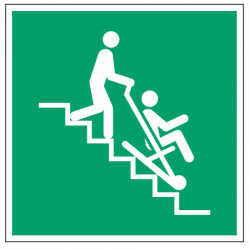 Panneau chaise evacuation E060