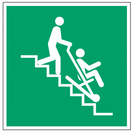 Panneau chaise evacuation E060
