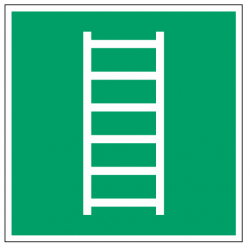 Autocollant échelle de secours (E059)