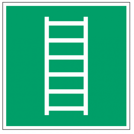 Autocollant échelle de secours (E059)