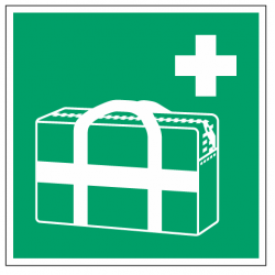 Panneau sac médical d’urgence – E027