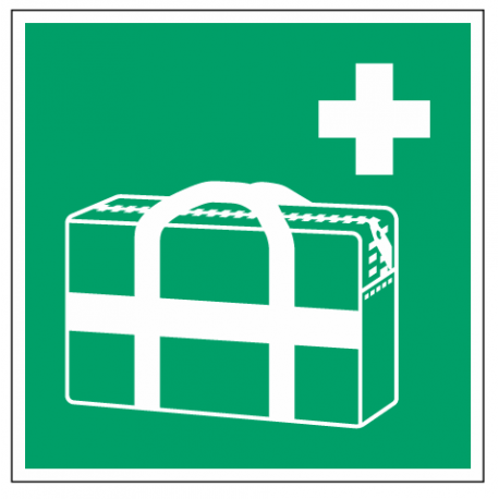 Panneau sac médical d’urgence – E027