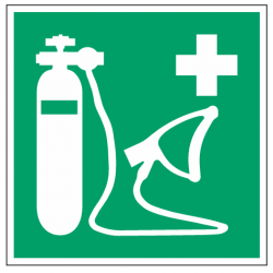 Panneau E028 oxygène médical kit d’urgence administration oxygène sécurité