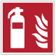 Panneau F001 extincteur incendie signalisation sécurité équipement lutte feu