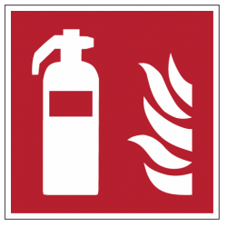 Panneau F001 extincteur incendie signalisation sécurité équipement lutte feu