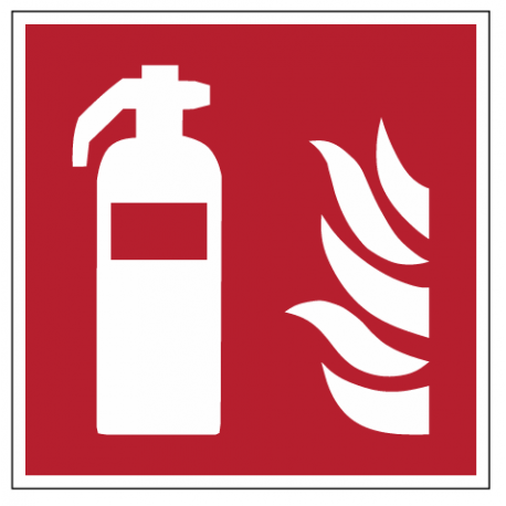 Panneau F001 extincteur incendie signalisation sécurité équipement lutte feu