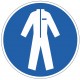 Panneau Vêtements protection obligatoires