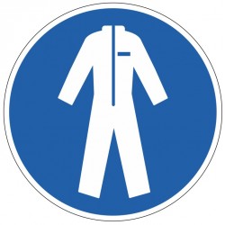 Panneau Vêtements protection obligatoires