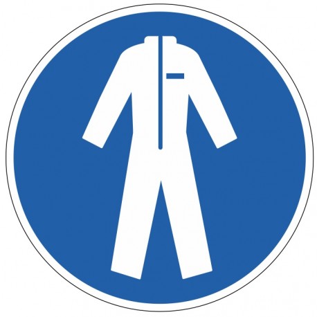 Panneau Vêtements protection obligatoires