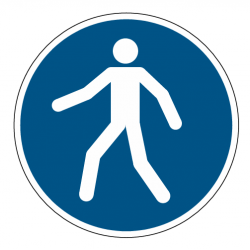 Panneau M024 protection yeux enfants sécurité obligatoire
