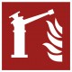 Panneau ISO 7010 F015 Moniteur d'incendie