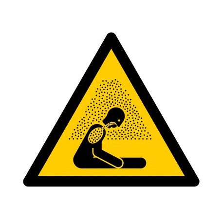 Sticker Danger risque asphyxie