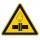 Sticker Danger vapeurs chaudes
