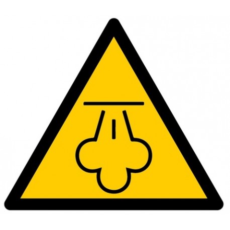 Panneau ISO 7010 W080 Danger vapeur chaude