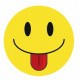 Sticker - Smiley tire la langue REFG125